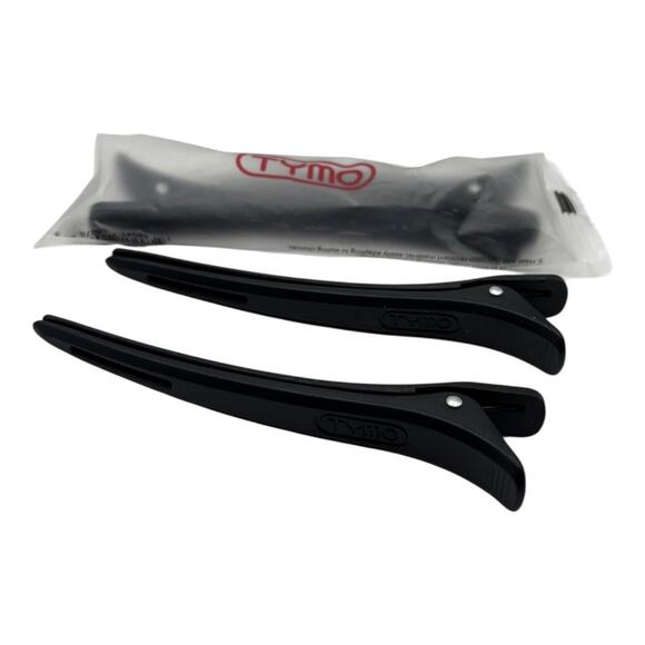 Tymo Styling Hair Clips 4 Pack Black - Picture 1 of 2